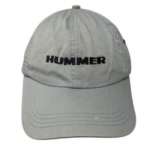Hummer SUT Slideback Hat Gray One Size Adjustable Embroidered 6 Panel